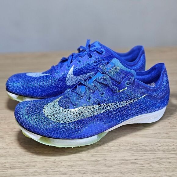 Nike Air Zoom Victory Kipchoge Track Spikes Racer Women's 9 Blue White CD4385400 - Picture 3 of 16